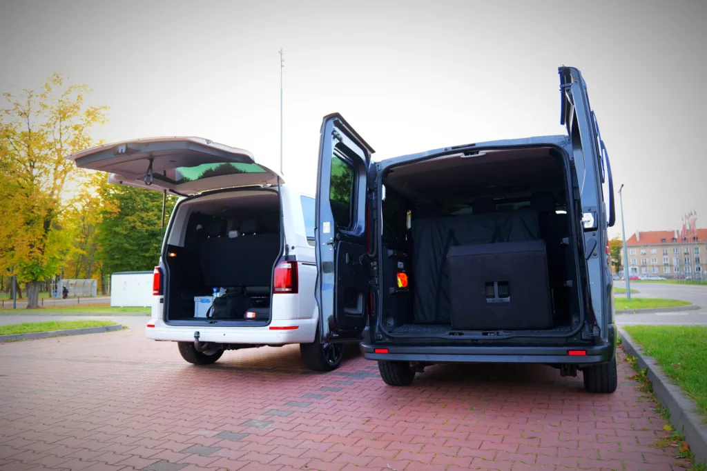 flota pojazdów, bagażnik - vibebus